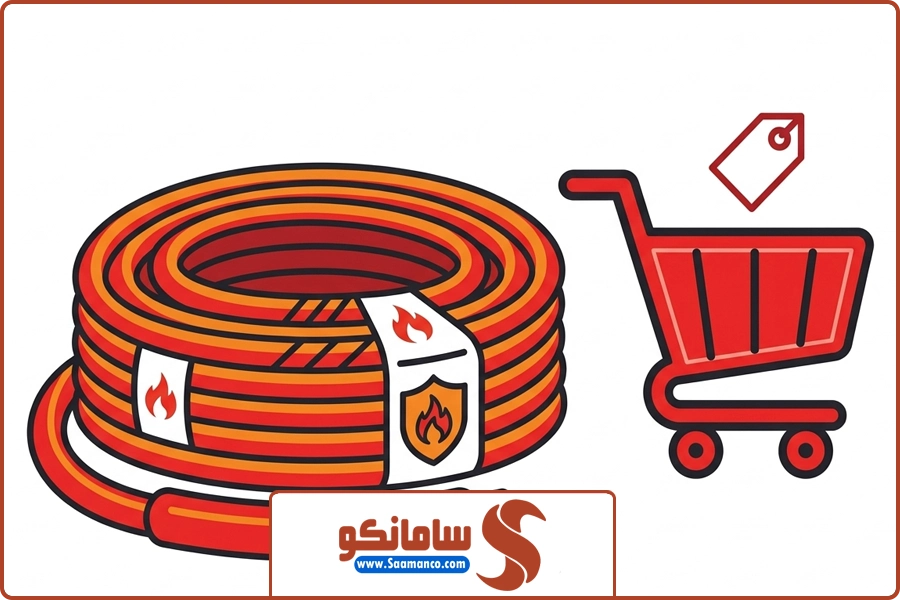 فروشگاه سامانکو | خرید کابل جوشکاری نسوز