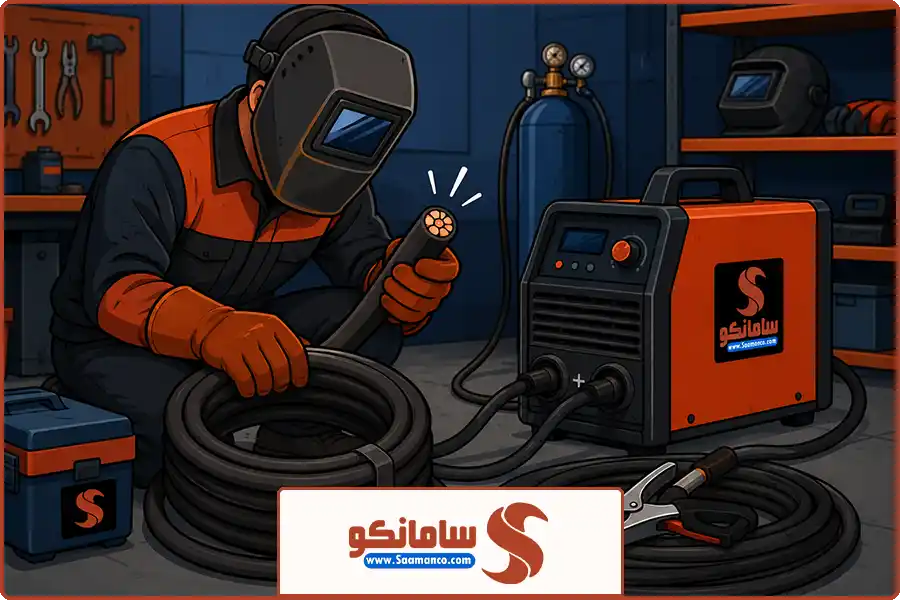 خرید کابل جوشکاری | تأثیر کیفیت کابل بر عملکرد دستگاه جوش